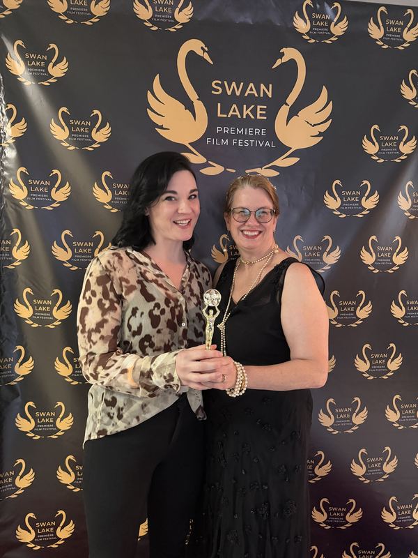 Winners on the red carpet